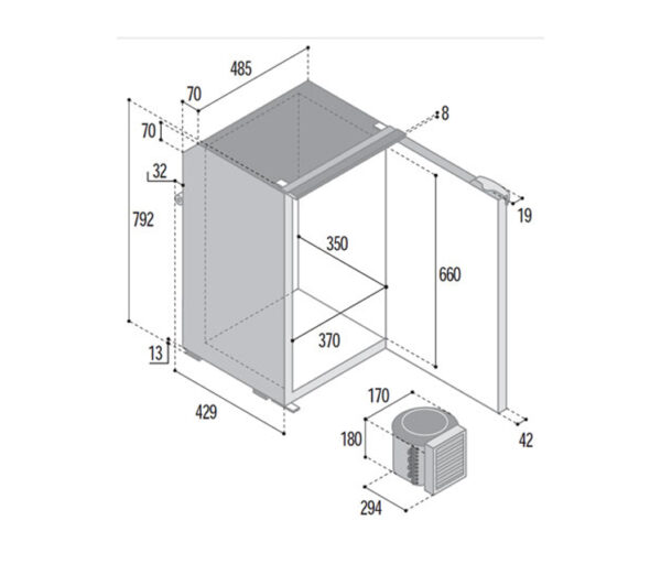 Nevera Vitrifrigo C95L - Image 2
